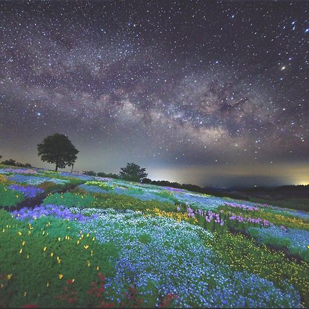 くじゅう花公園　キャンピングリゾート花と星 Kuju 외부 사진